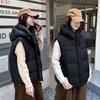 Herbst und Winter neue Baumwollweste Damen tragen große Größe locker und dünne Weste modische warme Jacke