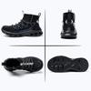 Men's Safety Shoes Anti-impact Padded Toe Breathable Mesh Lightweight Work Boots for Outdoor Factory Men's Safety Boot