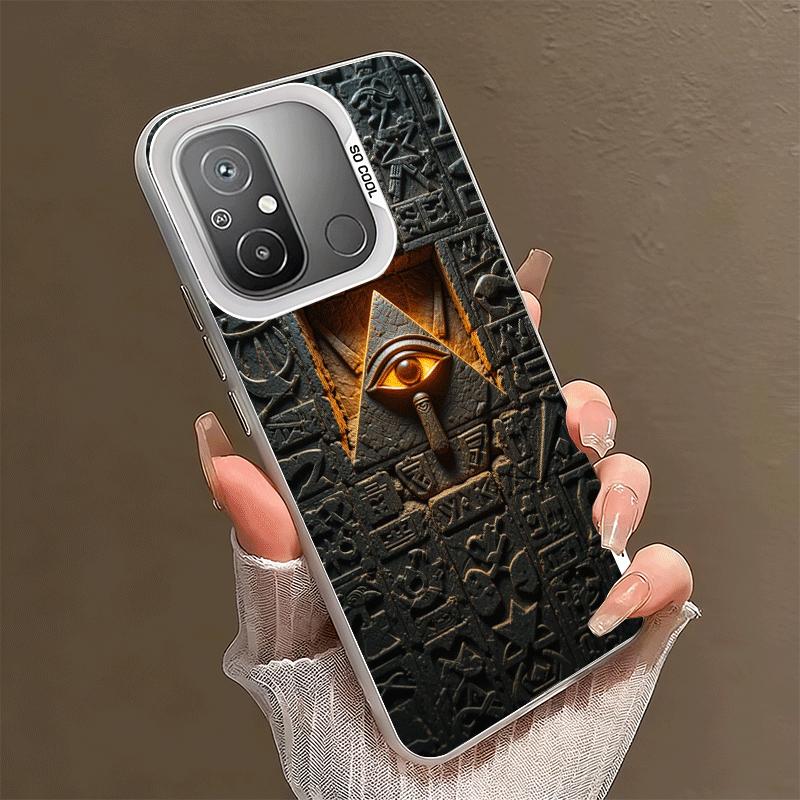 

Egypt Eye of Horus Anubis Shockproof Phone Case for Xiaomi Poco X7 X6 X5 X3 Pro F7 Ultra M8 Redmi 15C 15 14C 13C 12C 10C 13 12 1 Xiaomi Poco F7 Pro