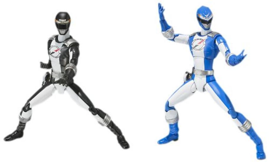 GoGo Sentai Boukenger S.H.Figuarts Bouken Black & Bouken Blue Set
