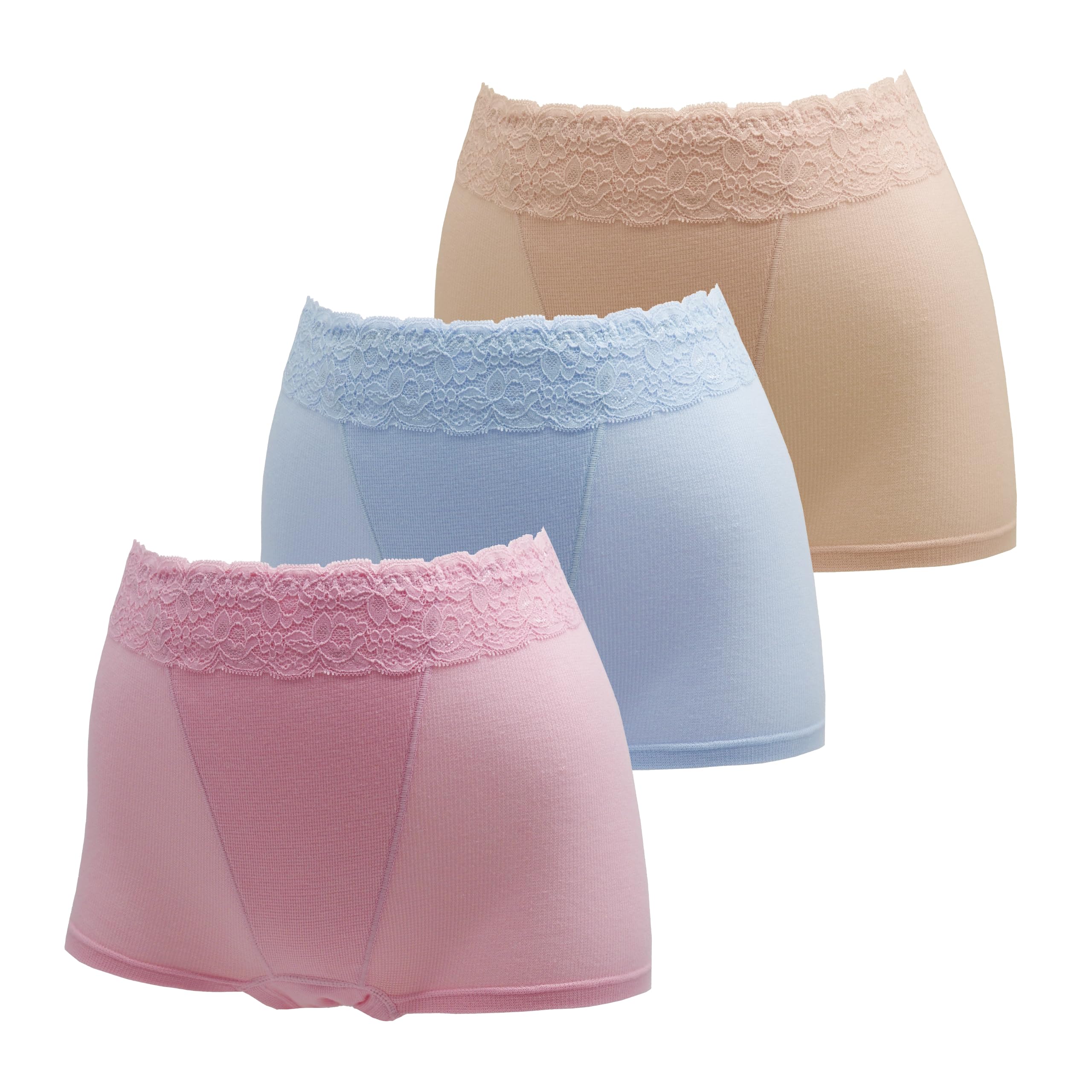 

Сетчатое недержание с впитывающим запахом 50 куб. см и 3 женских трусов, Впитывающие, Дезодорирующие, Прокладки, Двусторонний дизайн, Контроль, (Розовый, Сапфировый, Бежевый, 3L, Количество)