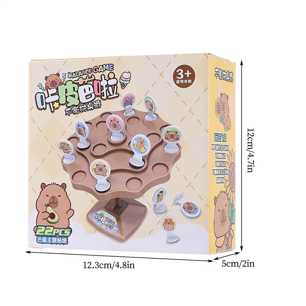 

Family Balance Stacking Game 2-Player Interactive Puzzle Toy Fun Competition for Kids Adults, Hand-Eye Coordination & Party