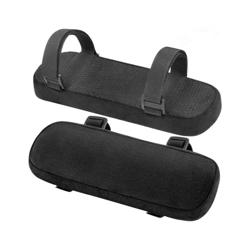 1 пара мягких сменных подлокотников для стула, портативная регулируемая подушка-подставка под локоть/предплечье для компьютерного стула, аксессуар