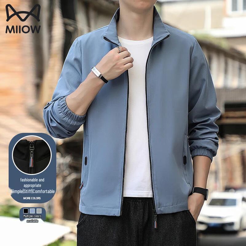 

Mao Ren Men s Casual Stand-Up Collar Jacket 5XL