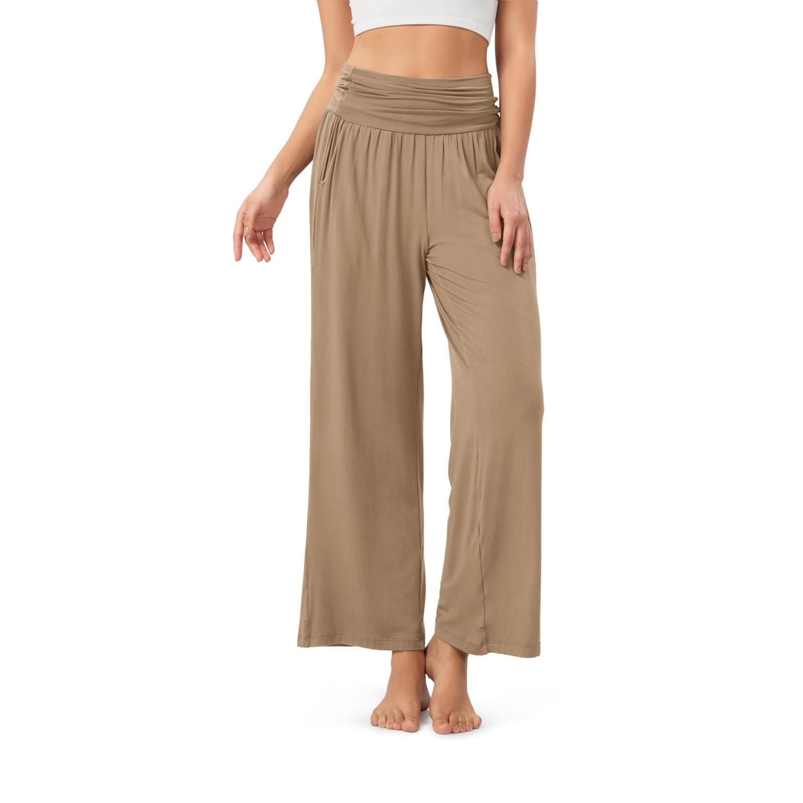 

Детские однотонные повседневные брюки, свободные штаны для йоги, спортивные штаны, длинные брюки 130 хаки