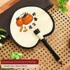 Summer Handmade Traditional Large Palm Leaf Fan for Children, Hand-Held Fan for Babies and Infants to Repel Mosquitoes, Small Banana Leaf Fan