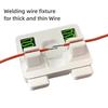 2Pcs Plastic Welding Wire Fixture Soldering Wire Holder Welding Clamp Repair Tool For Neat Wiring Solutions Wire Holder