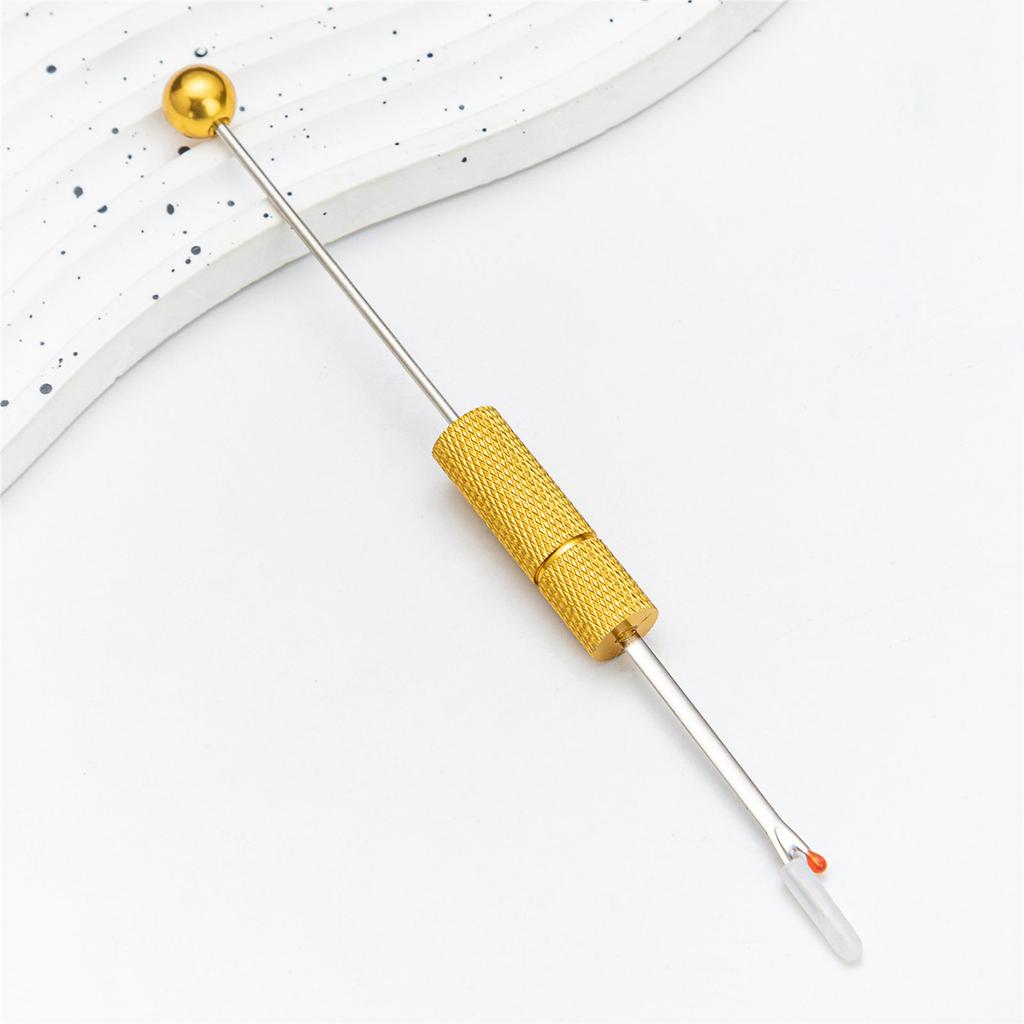 Beadable Seam Rippers Metal Stitching Rippers Thread Remover Tool for Sewing Needle Work Pattern Removing Thread