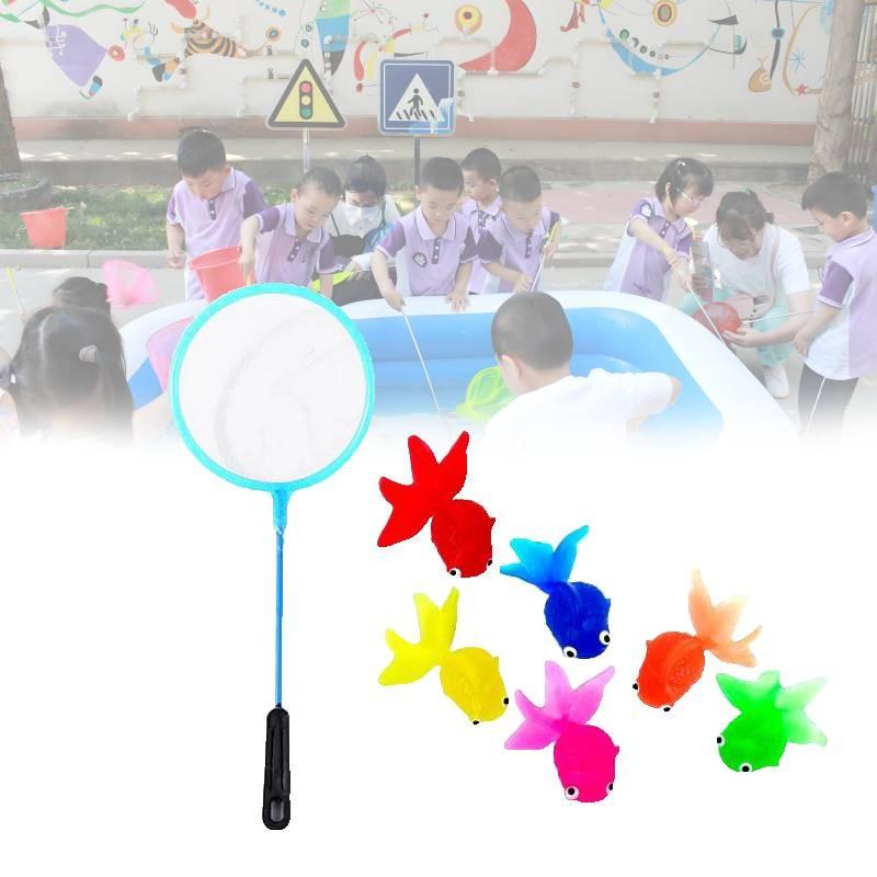 Realistic Soft Tpr Goldfish Toy For Kids Colorful Water Play Fun And Learning