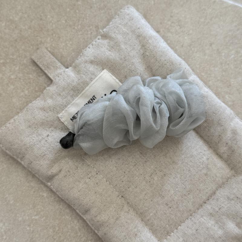 

Корейские складки Тканевая ткань Зажим-банан Вертикальный зажим Женщины Девушки Простой Большой размер Головной убор Держатель для хвостика Бантик Заколка для волос