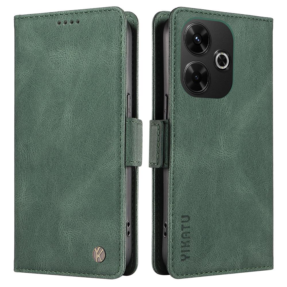 YIKATU YK-005 Für Xiaomi Redmi 13 5G/13 4G Hülle Ständer Brieftasche Handy Lederhülle