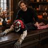 Halloween Skelet Decoratie met Lichten en Geluiden, Kruipend Prop voor Binnen Buiten Huis