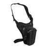 Motorcycle Waist Bag, Adjustable Thigh Fanny Pack with Headphone Hole, Anti Splash Outdoor Crossbody Sling Bag for