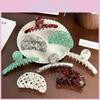 Chic Handmade Acetate Hair Claw Clips For Effortless Updos In Fashionable Colors