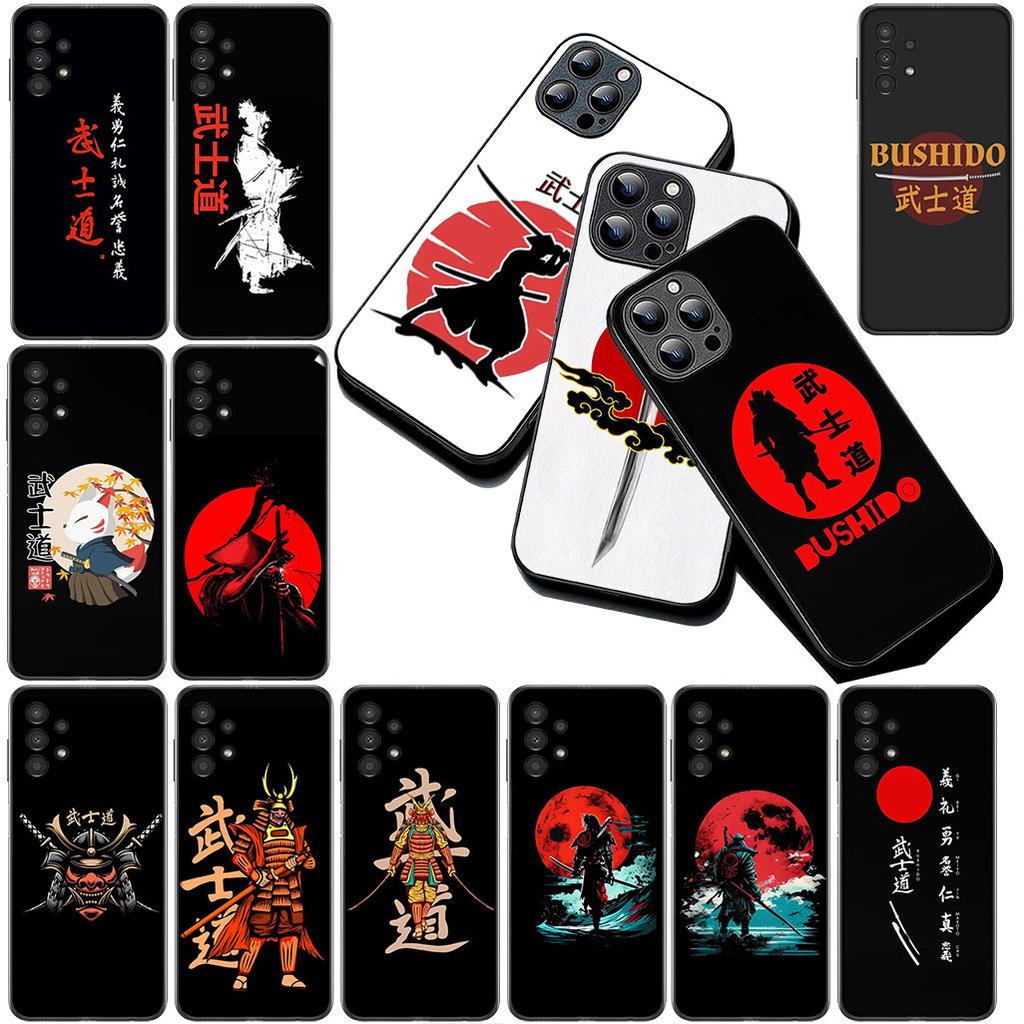 Protective Cover for Apple iPhone 17 Pro XS Max Air 6 7 8 Plus 5 + SE 2022 SE2 16E Casing Phone Case Bushido Samurai Yin Yang