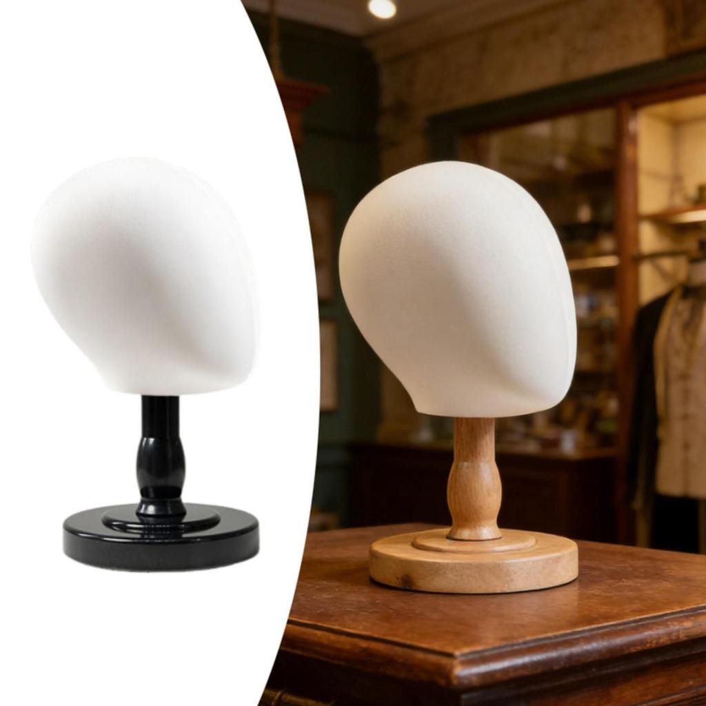 Hat Display Holder Making Styling Head Manikin for Hairpiece Headphone