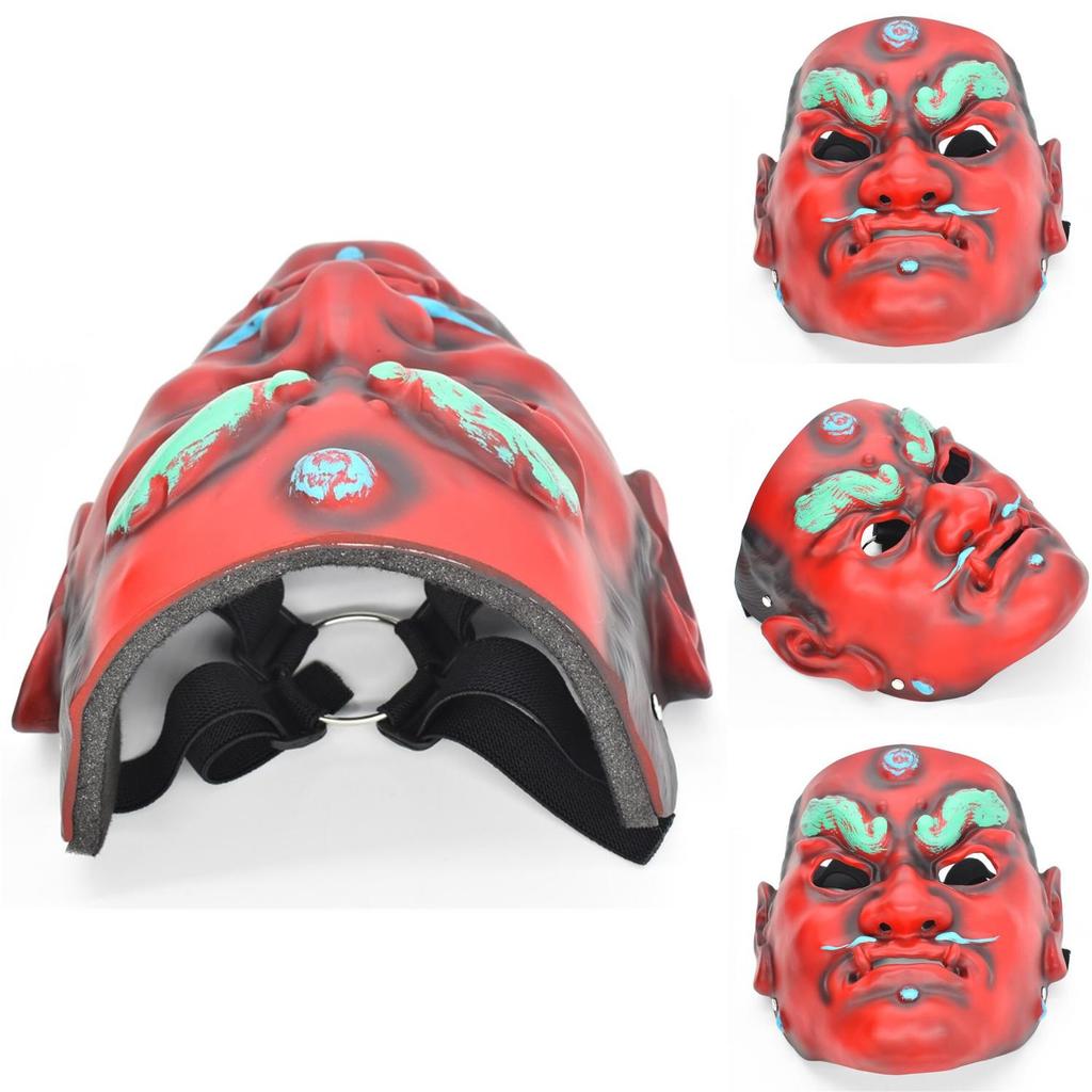 Unique Funny Resin Mask For Cosplay Ancient Warrior Character Halloween Costume