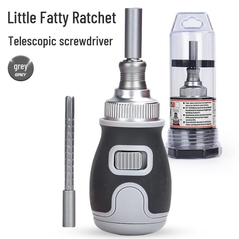 Two-Way Ratchet Variable Angle Screwdriver Set: Special Shape, Multi-function Phillips & Flathead Bits