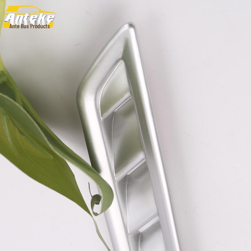 19-Model Sagitar Front Air Vent Decorative Trim - Bright Dashboard AC Outlet Frame