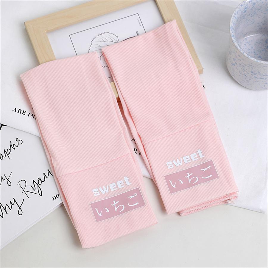 Breathable Quick-Dry Arm Covers, UV Protection Sleeves with Sweet Print for Driving & Outdoor UPF 50+ Ice Cooling Sleeves with Thumb Hole for Women