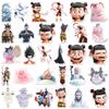 Nezha Myth Lotus Stickers: 60 Sheets for Cup, Journal, Car Decor