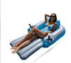Chaise Longue Gonflable Double Électrique, Support Flottant pour Bateau Moteur d'Eau, Propulseur de Piscine, Bateau Flottant pour Adulte, Équipement Portable de Sports Nautiques