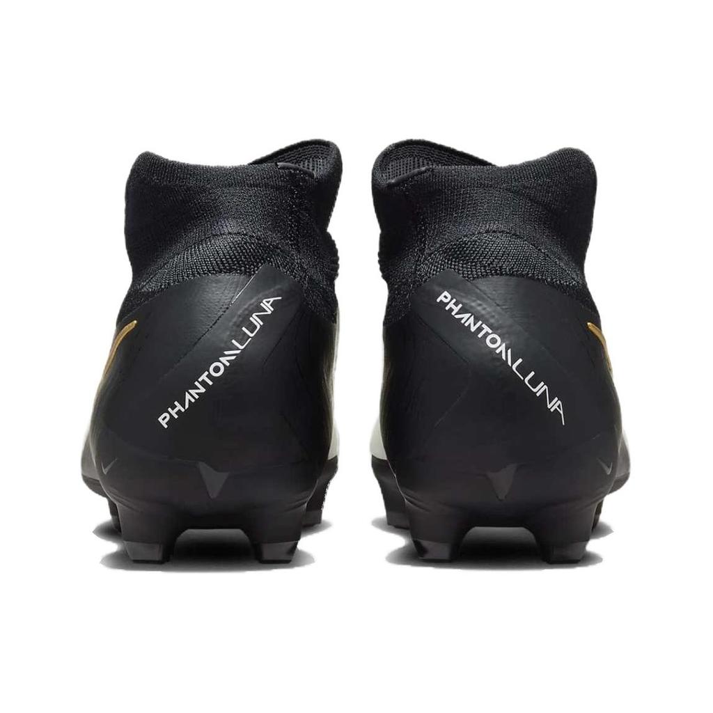 Nike Phantom Luna 2 Pro FG 'White Black Metallic Gold Coin' da Uomo FJ2575-100