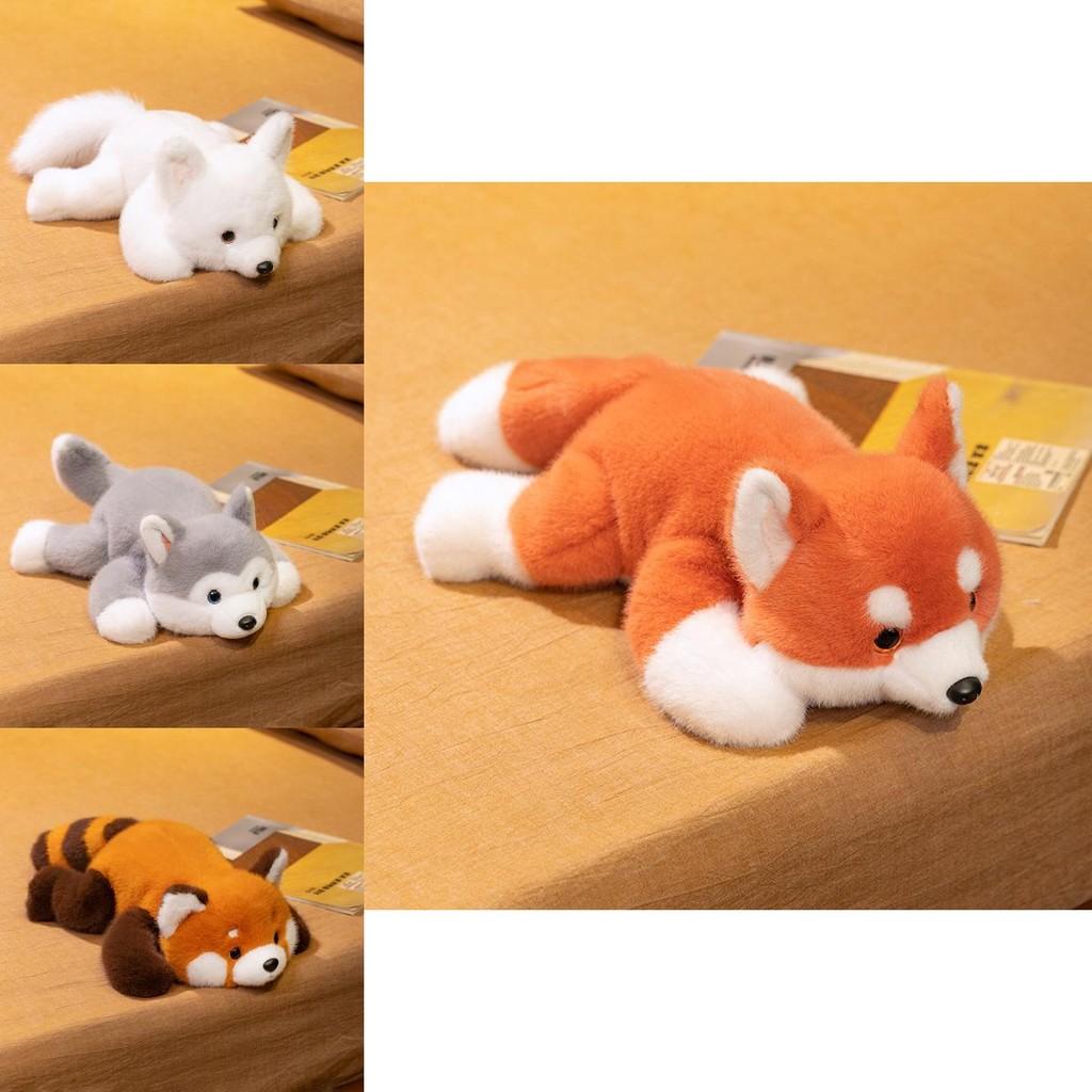 Cute Small Panda Plush Toy Fox Stuffed Animal Raccoon Doll For Gifts Childrens