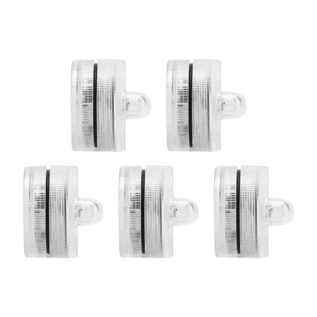 5 Pcs Submersible LED Lights Micro Landscape Waterproof Lights for Aquarium Waterfall Vase Base