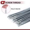 A ABSOPRO 36 Sets 12G Bicycle Spokes 125mm Bicycle Wheel