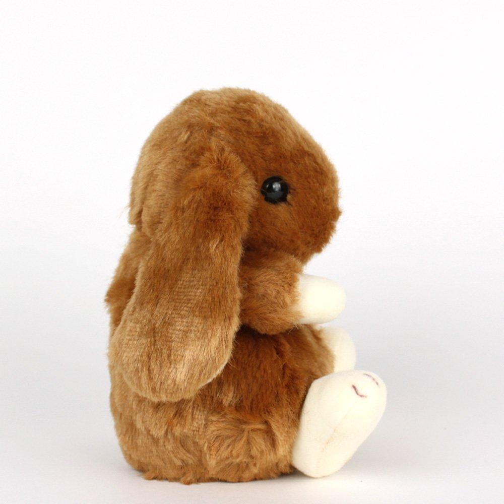 Jucărie de pluș Maro (Iepure) Cu urechi pleoștite