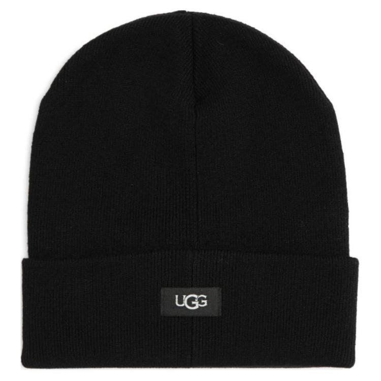UGG Knitted Fabric Beanies Men s Gray/Black 99973816 OS