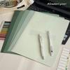 5PCS/Set Gradient Color A4 File Folder L-shaped Document Folder Creative Test Paper Clamp  Business