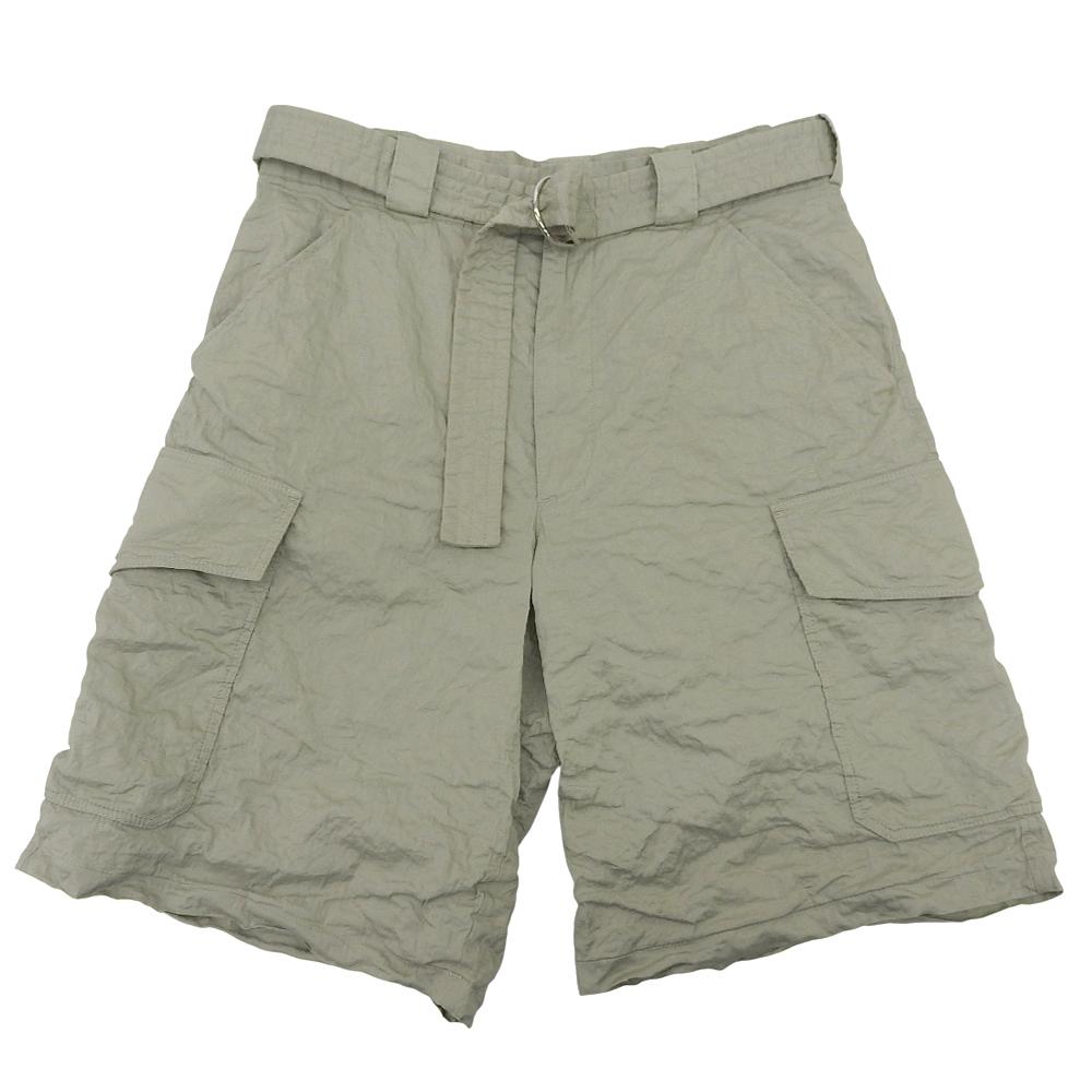 Prada Excellent Condition Stretch Cotton Bermuda Shorts for Men, Khaki, Size S, 24 Stainless Steel Bottoms S khakiUsed