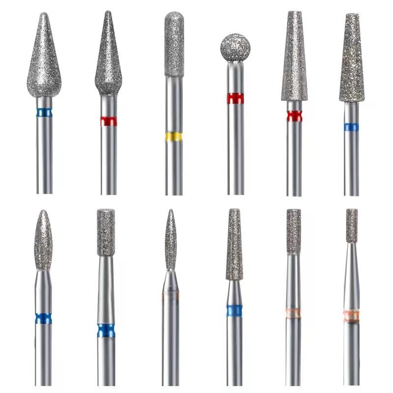 Russischer Diamantschleifer Maniküre-Werkzeug zur Nageloberflächen-Vorbehandlung