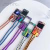 Crossbody Lanyard Colorful Woven Phone Case for Samsung Galaxy Z Flip 6 5 4 3 Flip5 Flip4 Flip3 5G Protective Shockproof Cover