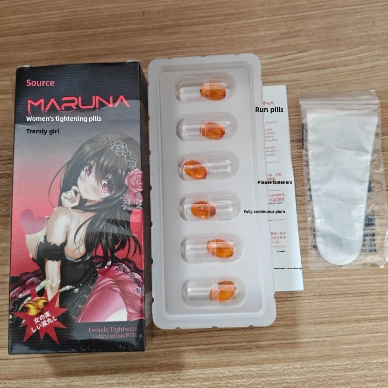 Wake Tide Tight Moist Pill 6 Capsules Female External Private Orgasm Pleasure Enhancement Liquid Tight Moist Dan Adult Sex Products