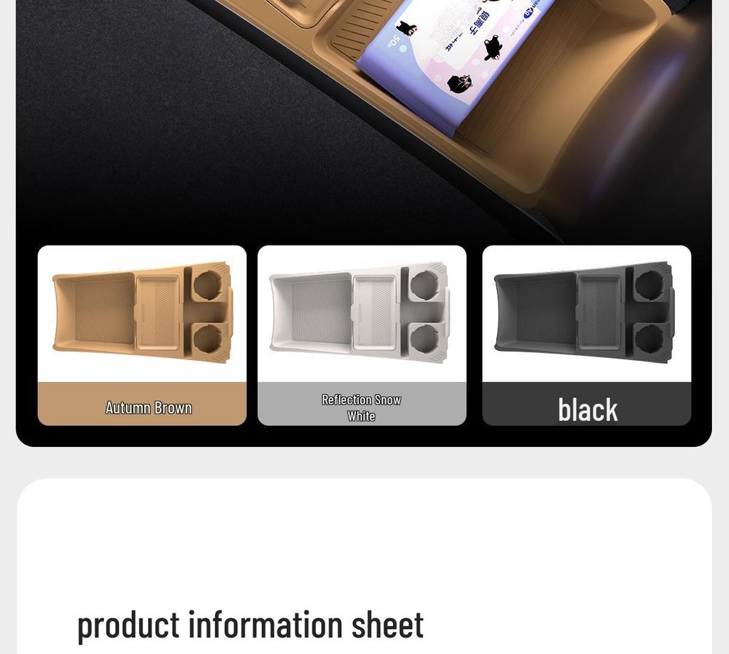 Galaxy Starship 7 Center Console Silicone Organizer for 25 Models