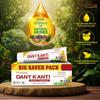 Patanjali Dant Kanti Natural Toothpaste 600g x  pack of 1Big Saver Pack Strengthens Teeth Freshens Breath