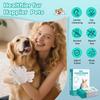 Pet No Rinse Glove Wipes Lickable Cleaning Gloves Disposable Spa Bath Glove Cat Dog Puppy Kitten Daily Grooming Care Supplies