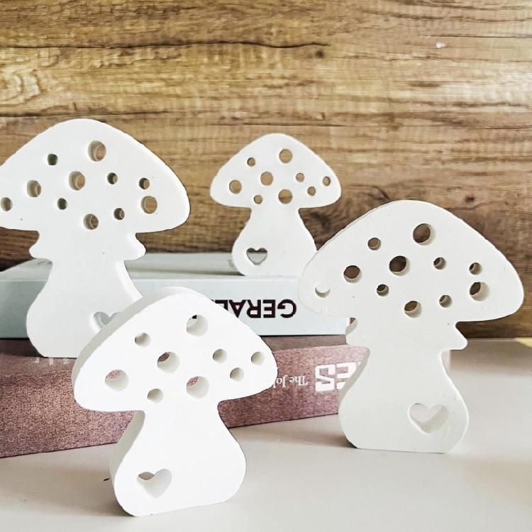 Silicone Mold Mushroom Shape Candle Molds Soap Making Molds 3D Resin Molds Home Decors Craft Molds Silicone Texture