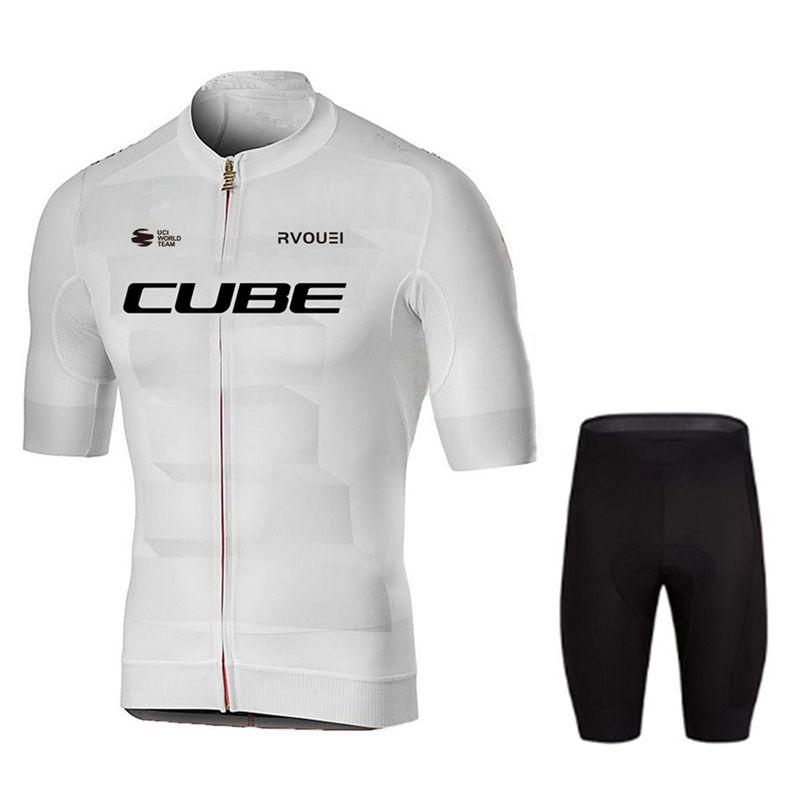 Rvouei  Bicycle Clothing  2026 Summer Breathable Cycling Suit Set Short Sleeve Shirt Bike Gel Pad Bib Shorts Sports Maillot Ropa Ciclismo