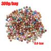 300g/bag Colorful Ceramic Pebbles for Aquarium Tank Hydroponic Plants Greenery Succulents Bonsai Decoration Cover Stones 0.8-1cm