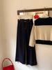Women's Color-Block Knit Sweater - Stylish 2024 Autumn/Winter Innerwear Top