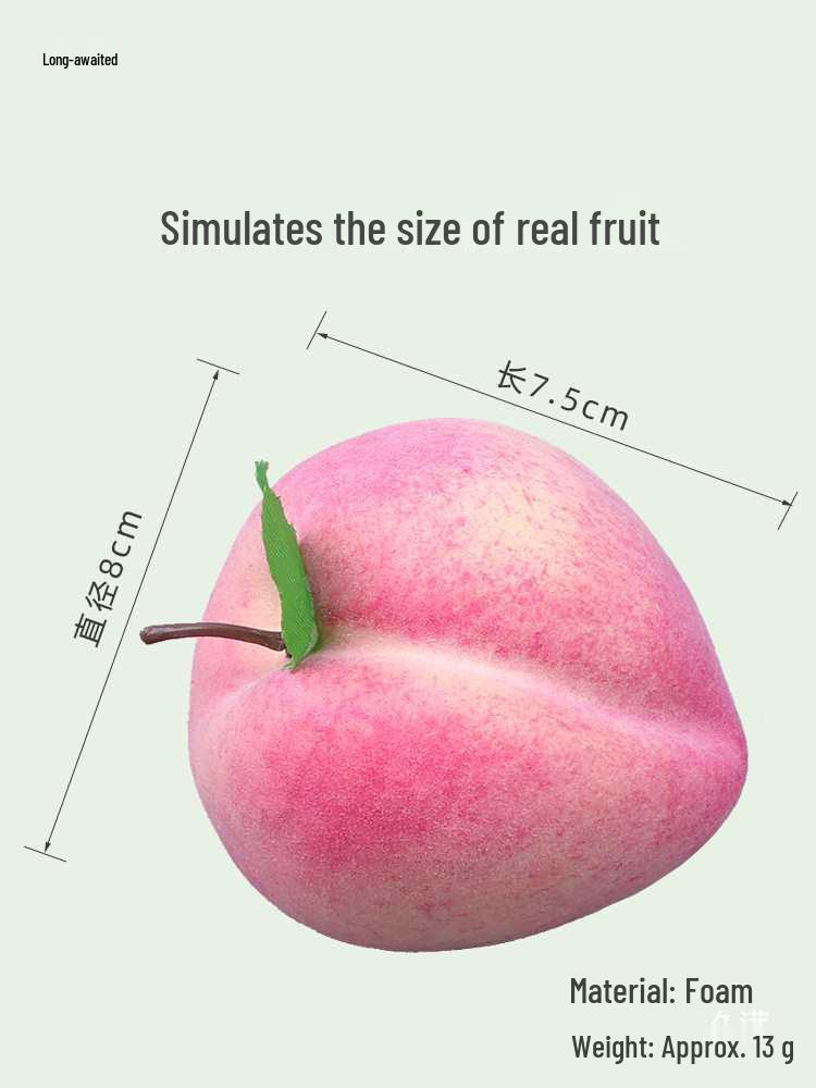Foam Fruit Model Set: Educational Toy & Display with Plastic Apples, Bananas, Grapes for Kids
