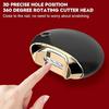 1PC Electric Nail Clipper, 2 Gears Switch Safe Prevent Splatter File Function Small Automatic Nail Cutter for Children Seniors Adults
