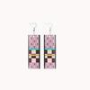 Japanese Style Demon Slayer Mutsuki Haya Female Demon Earrings