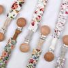 Baby Infant Cotton Pacifier Clip for Newborn Teething Soother Chew Dummy Chains