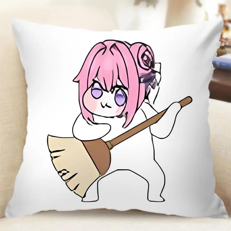 Nikke DORO Doll Victory Goddess Pink Dog Pillow Decoration, Anime Game Surrounding Toy Dolls, Home Accessories Gift