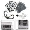 Drive Belts Pool Cleaner Kit Pool Maintenance Ultra-fine Filters Effective Scrubbing Brushes Tear-resistant Material